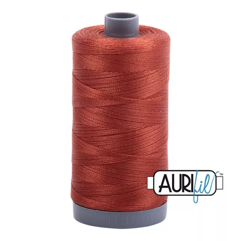 2350 Solid RustAurifil 28 wt - 820 yds