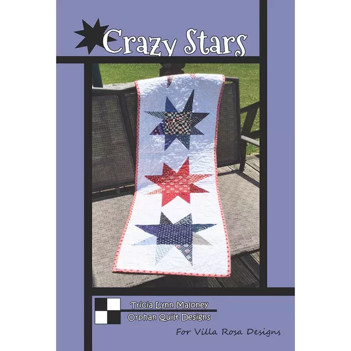 #243 Crazyb Stars Table Runner Kit