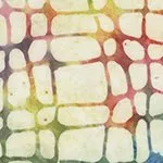 437Q-7Quiltessentials 6: Splash - Deco Lines - Rainbow