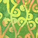 438Q-1Quiltessentials 6: Splash - Circular Waves - Lime