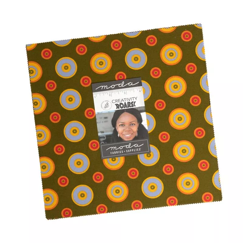 47540LC Creativity Roars Layer Cake Moda Precuts
