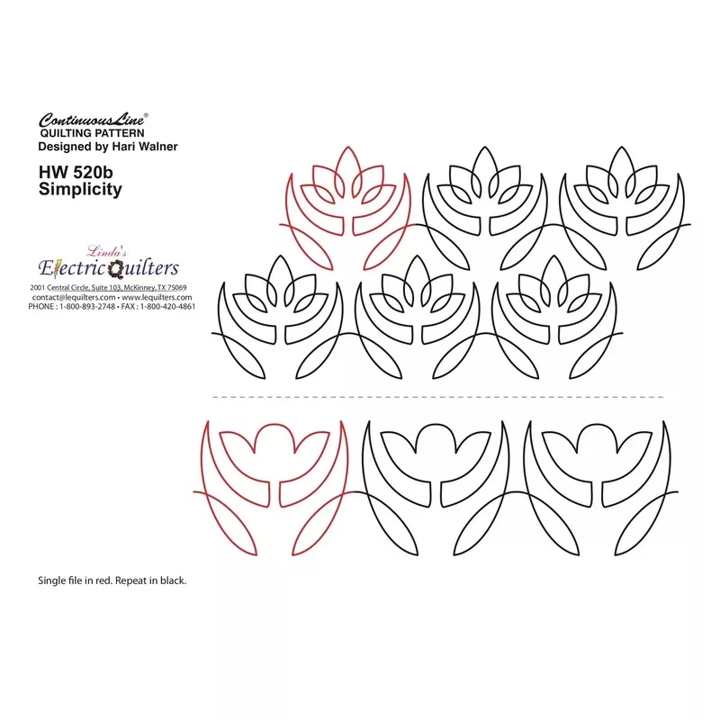 520 Simplicity Pantograph by Hari Walner