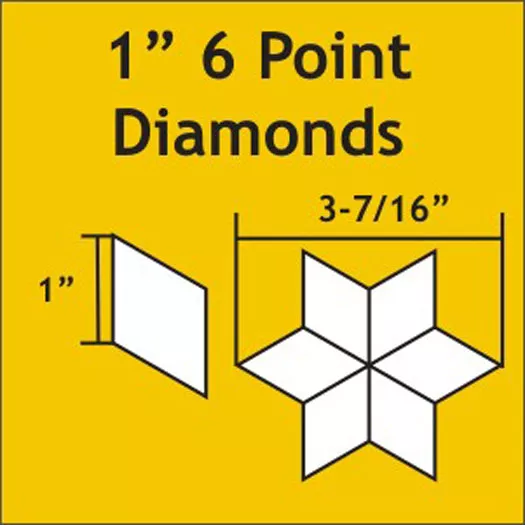 6 Point Diamond 1 (75pcs)