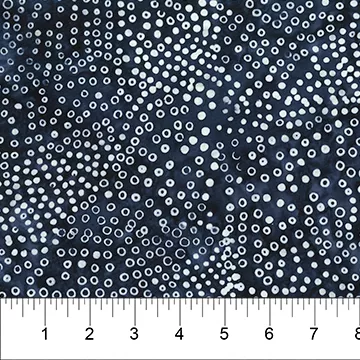 80503-49 Stardust Batik - Denim Dots