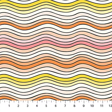 90298-10 Squeeze - White Multi Waves