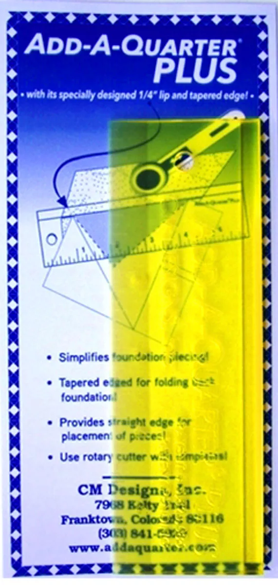 add-quarter-plus-6 Add-A-Quarter Plus. 6"