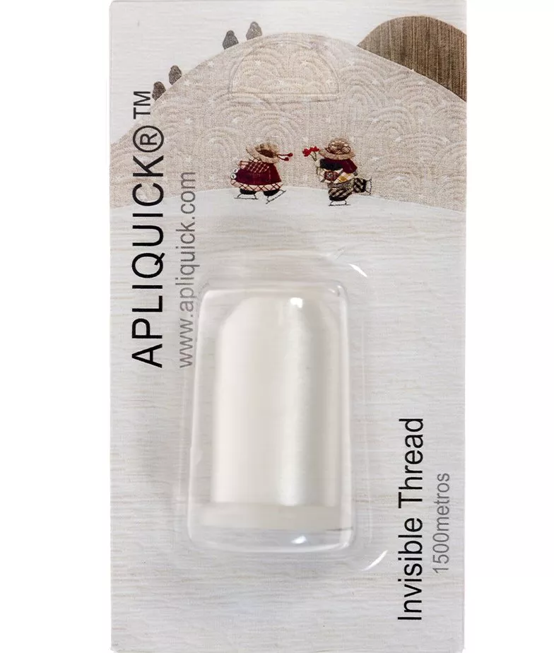 Apliquick Invisible Thread - Clear NEW Format