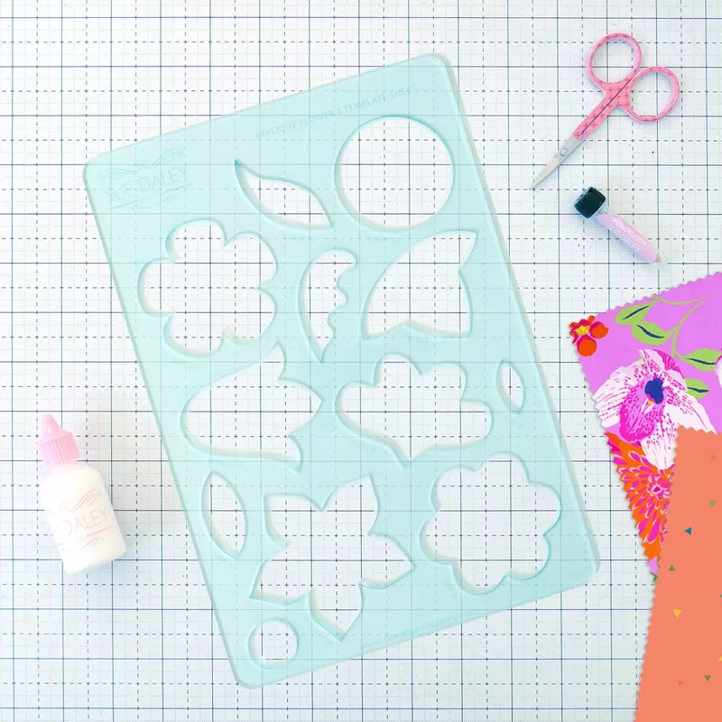 applique-flower-2-template-sheet Applique Flower 2 Template Sheet