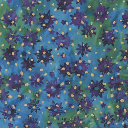 Aurora Flurries Batik Cotton