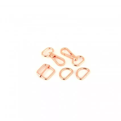 Basic Hardware Kit 3/4" Rose Gold