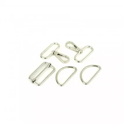 Basic Hardware Set 1-1/2" Level 3 Nickel