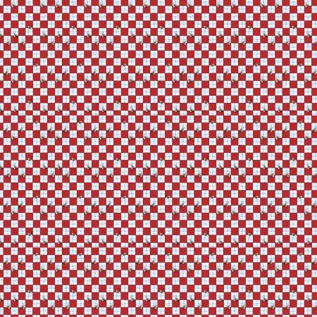 Bees at a Picnic - Red
