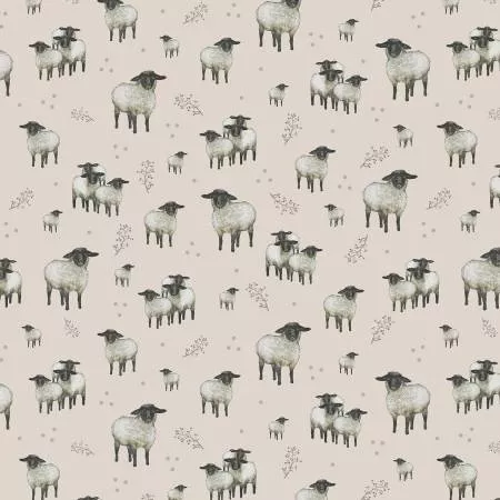 Beige Allover Sheep