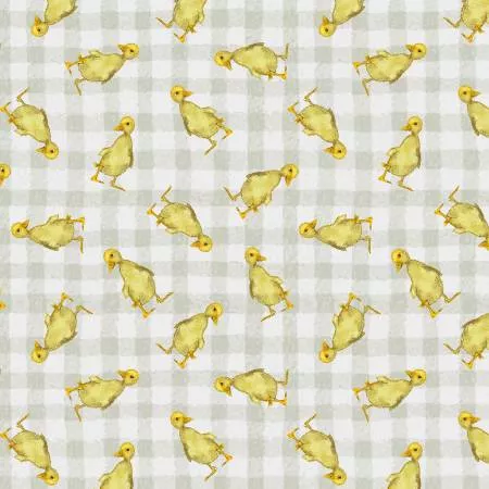 Beige Baby Chicks Allover