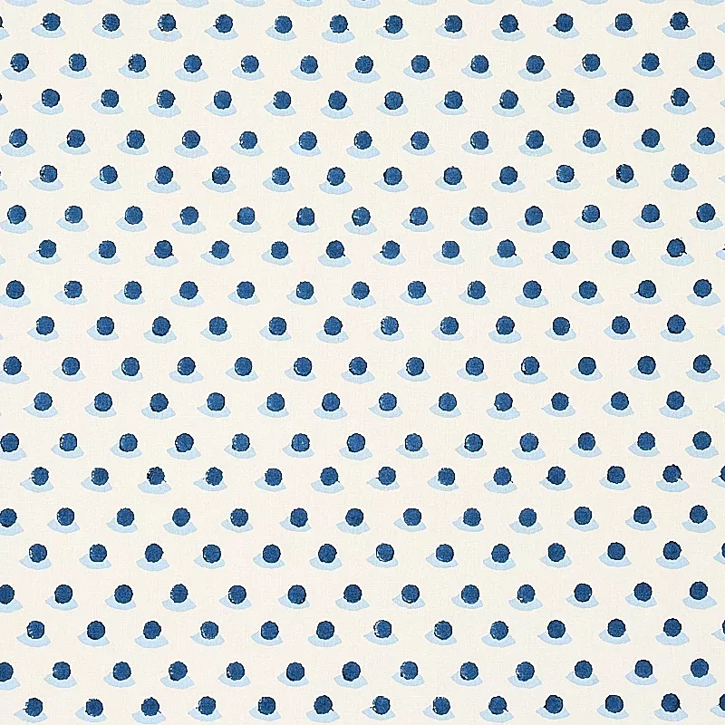 BERRY HAND BLOCK PRINT INDIGO & SKY