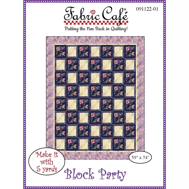 block-party-quilt-pattern-by-fabric-cafe Block Party Quilt Pattern by Fabric Cafe