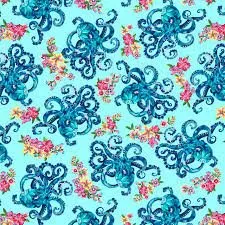 Blooming Ocean Octopus