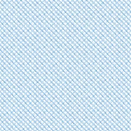 Blue Garden Plaid