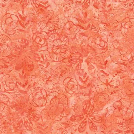 Blush Etched Floral Batik
