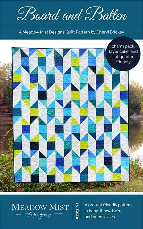 board-batten-quilt-pattern Board and Batten Quilt Pattern
