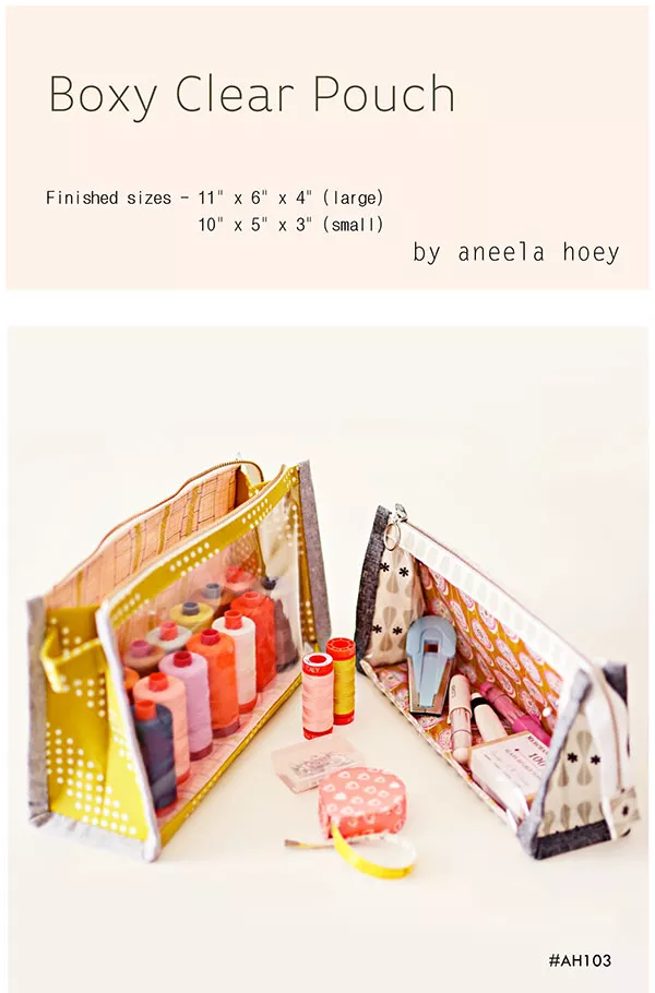 Boxy Clear Pouch