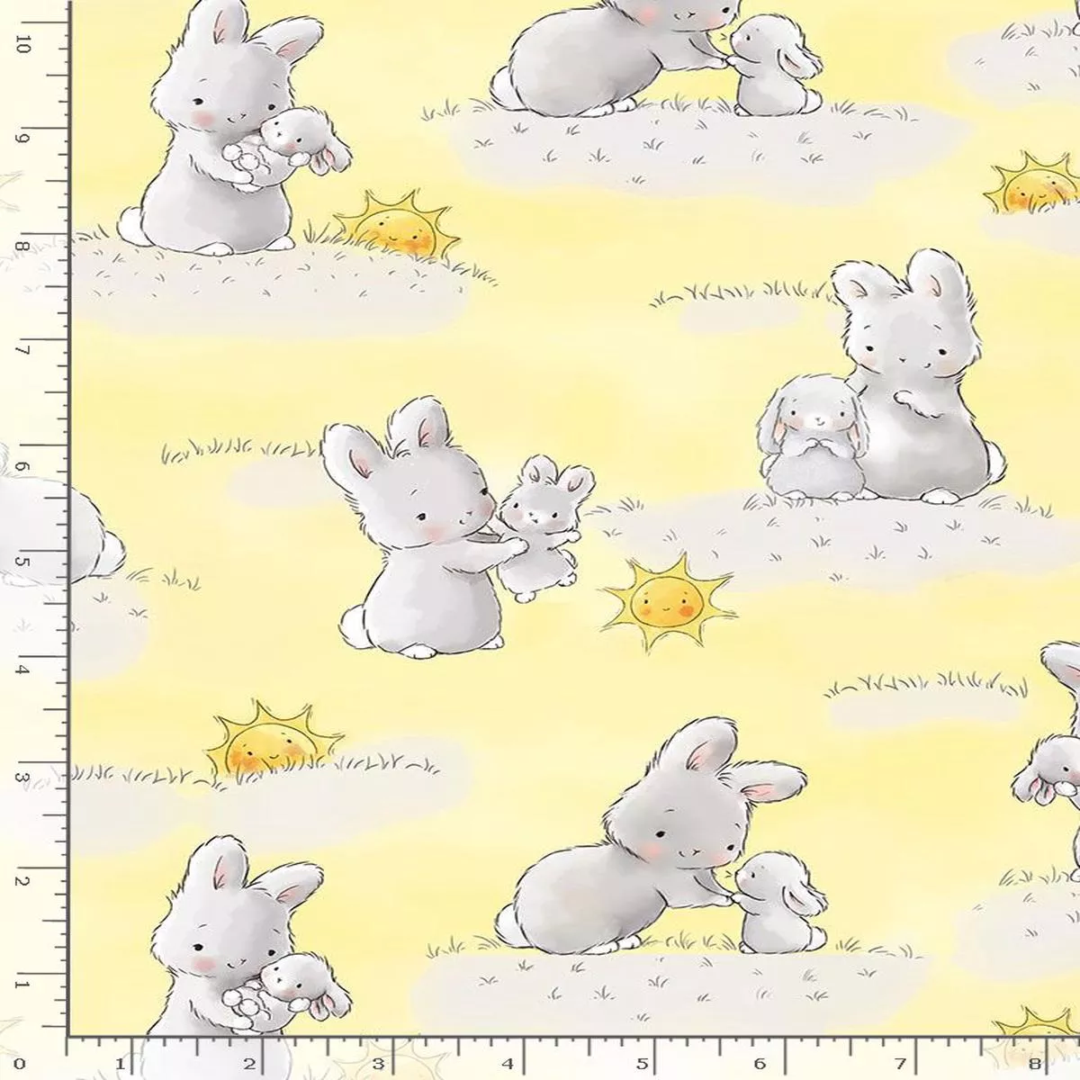 Bunnies Yellow – CF6454