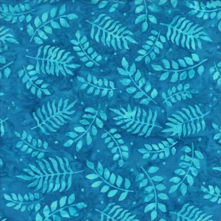 Capri Botanical Leaves Batik