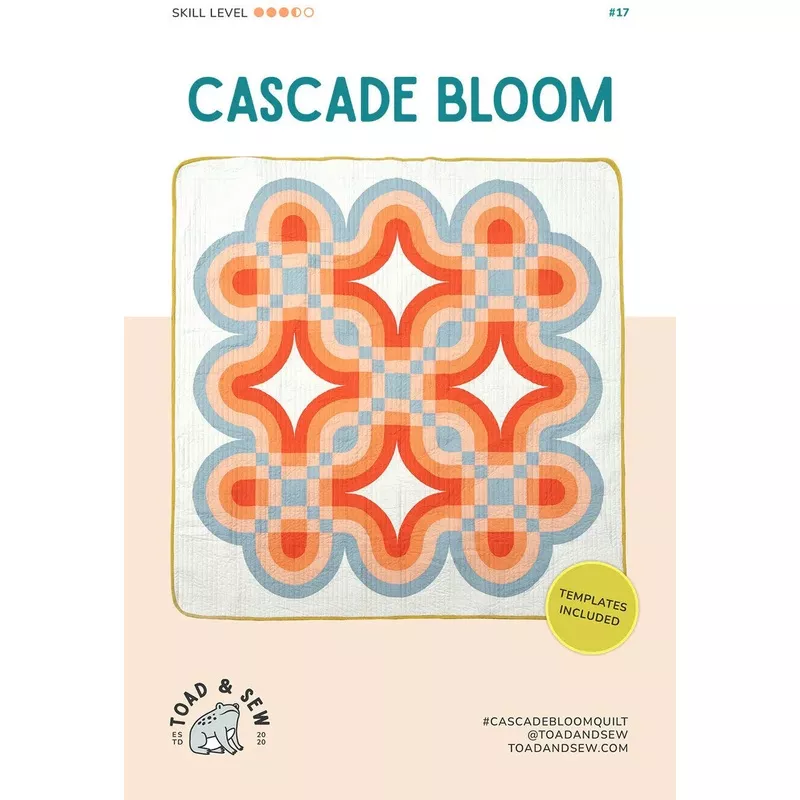 cascade-bloom-quilt Cascade Bloom Quilt