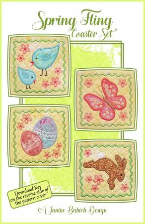 CD Spring Fling Coaster Set
