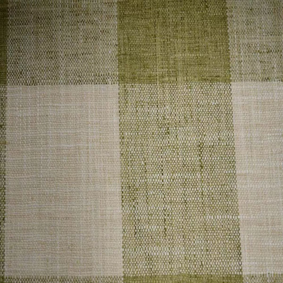 Check Please Plus Green Tea Kaufmann Fabric