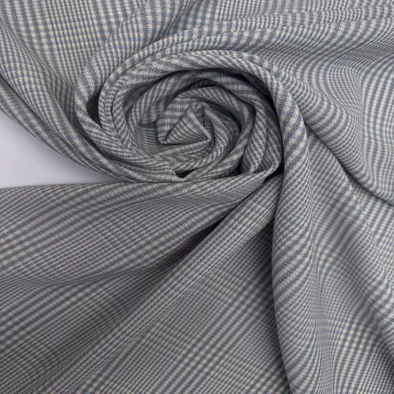 Checked Multicolour Wool Woven