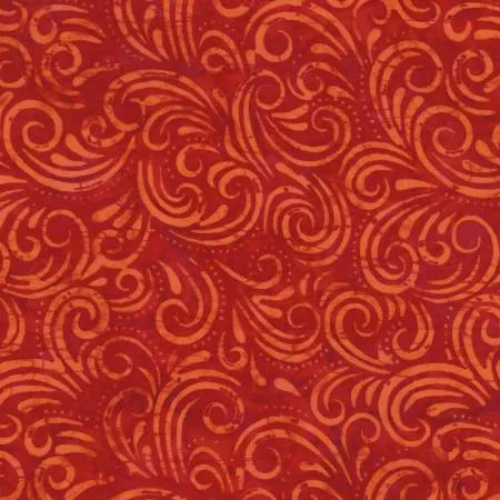 Cherry Swirl Batik