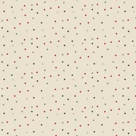 Christmas Time Dots Linen