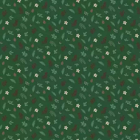 Christmas Time Foliage Forest