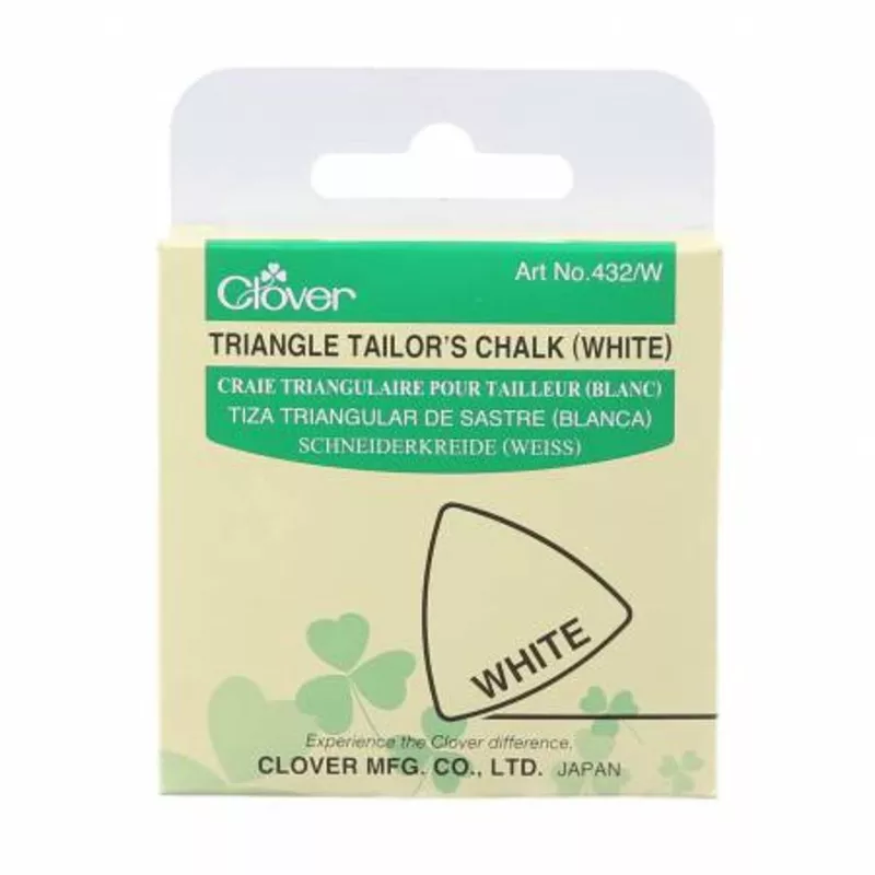 clover-triangle-tailors-chalk-white Clover Triangle Tailors Chalk – White