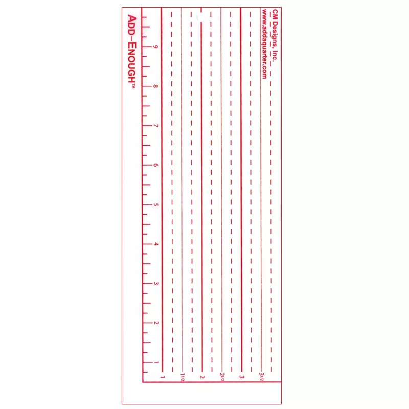 CMAE Add Enough Ruler