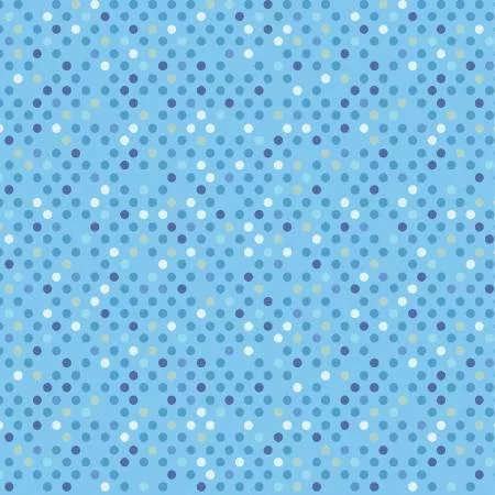 Confetti Drop Blue