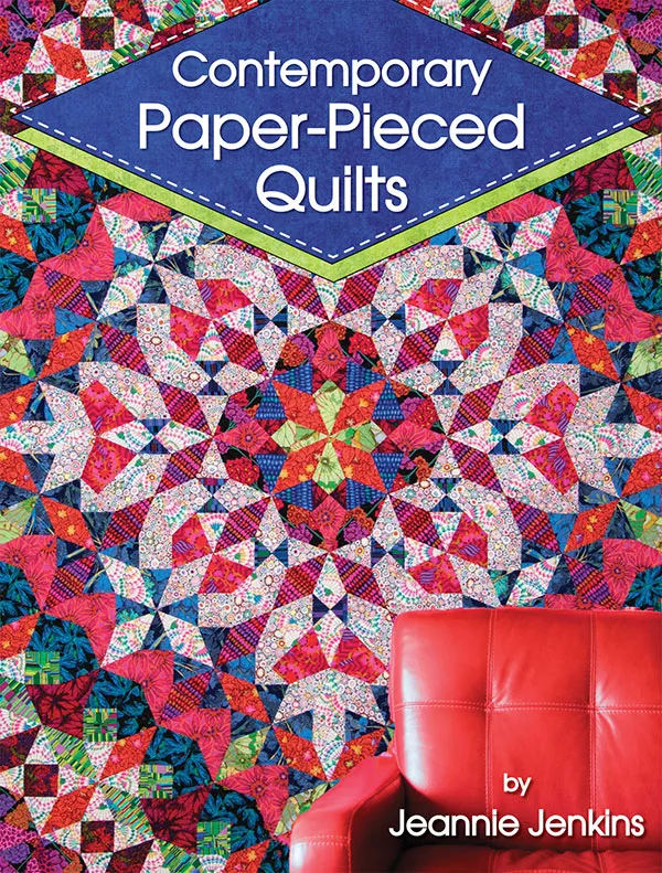 Contemporary Paper Pieced Quilt