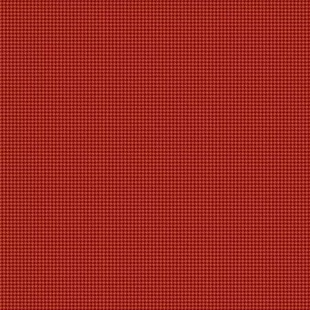 Cozy Autumn Houndstooth Rusty