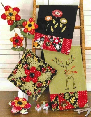 cozy-kitchen-tea-towels-pattern Cozy Kitchen Tea Towels Pattern
