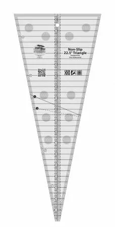 Creative Grids 22.5 Degree Triangle