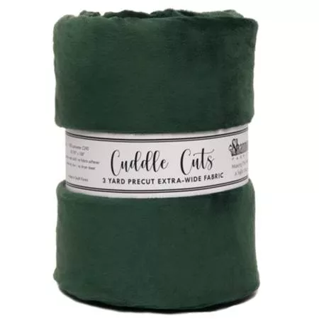 Cuddle Cuts 3 Yard 110in Evergreen