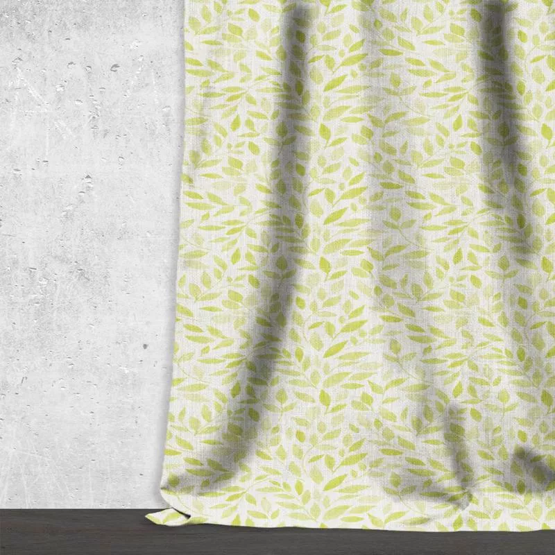 cypress-slopes-fabric-by-metre-white-green ‘Cypress Slopes’ Fabric by the Metre (White/ Green)
