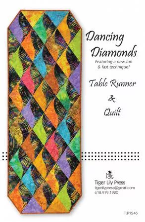 Dancing Diamonds Table Runner & Quilt
