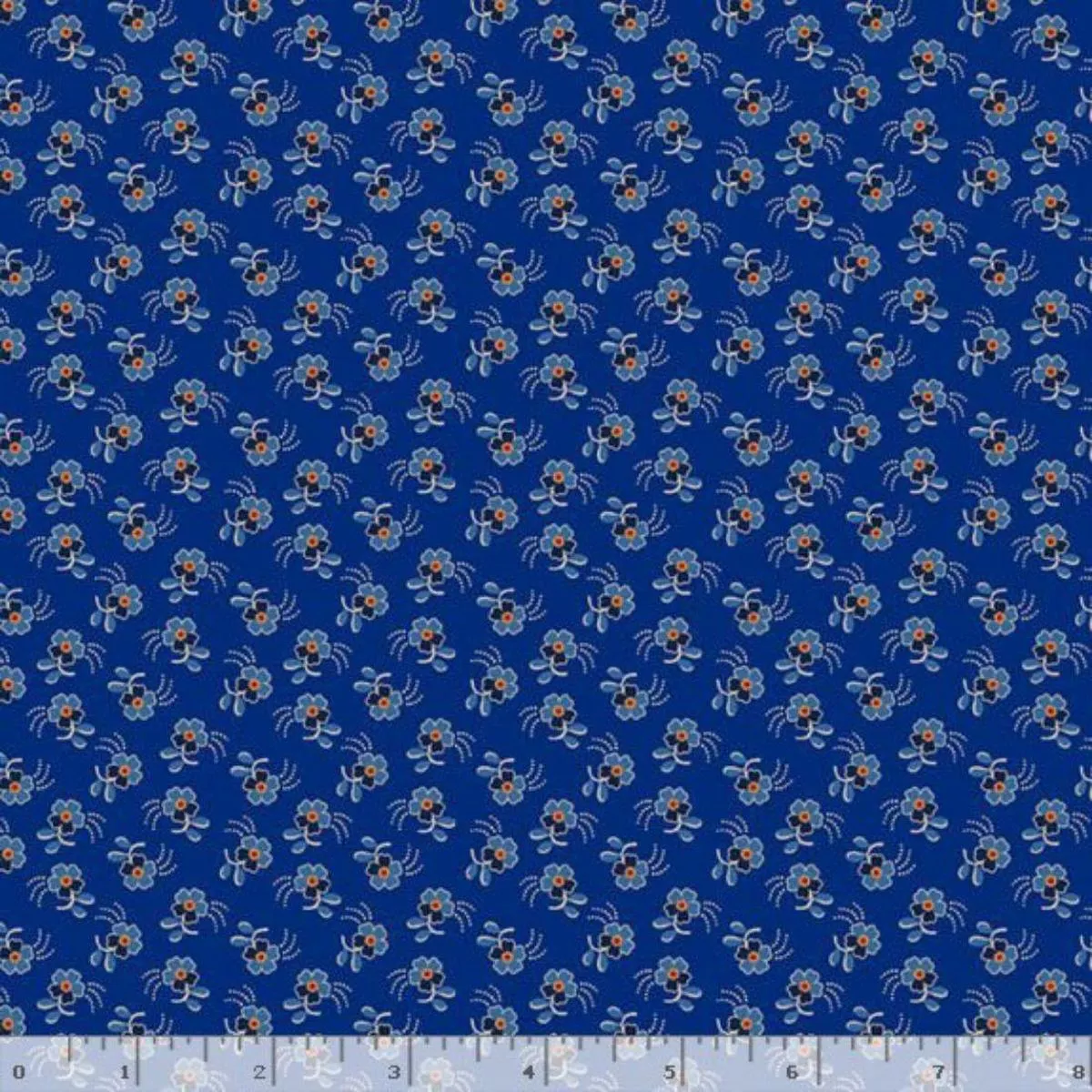 dandy-flower-blue-by-marcus-fabrics Dandy Flower Blue by Marcus Fabrics