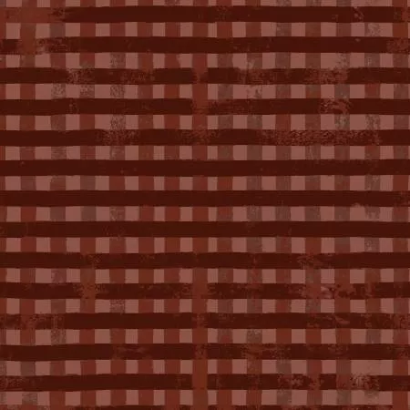 Dark Brick Plaid