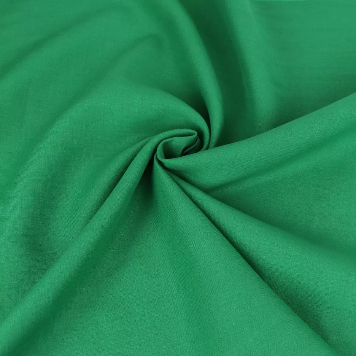 Deadstock Linen – Emerald Green