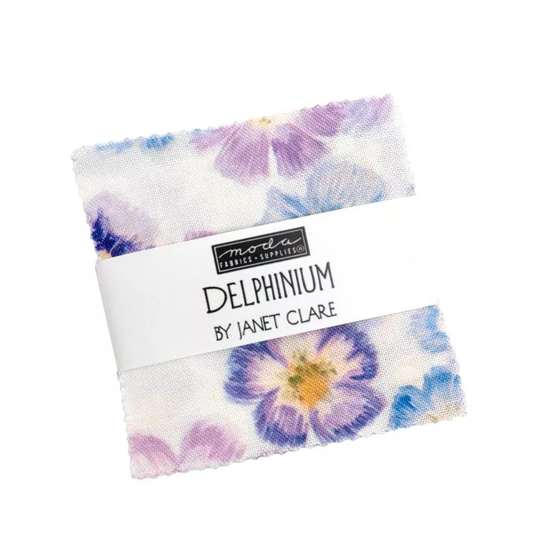 Delphinium Mini Charm 24650MC Moda Precuts#1