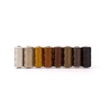 Designer Premium Sewing & Serger Thread - Brown 40WT