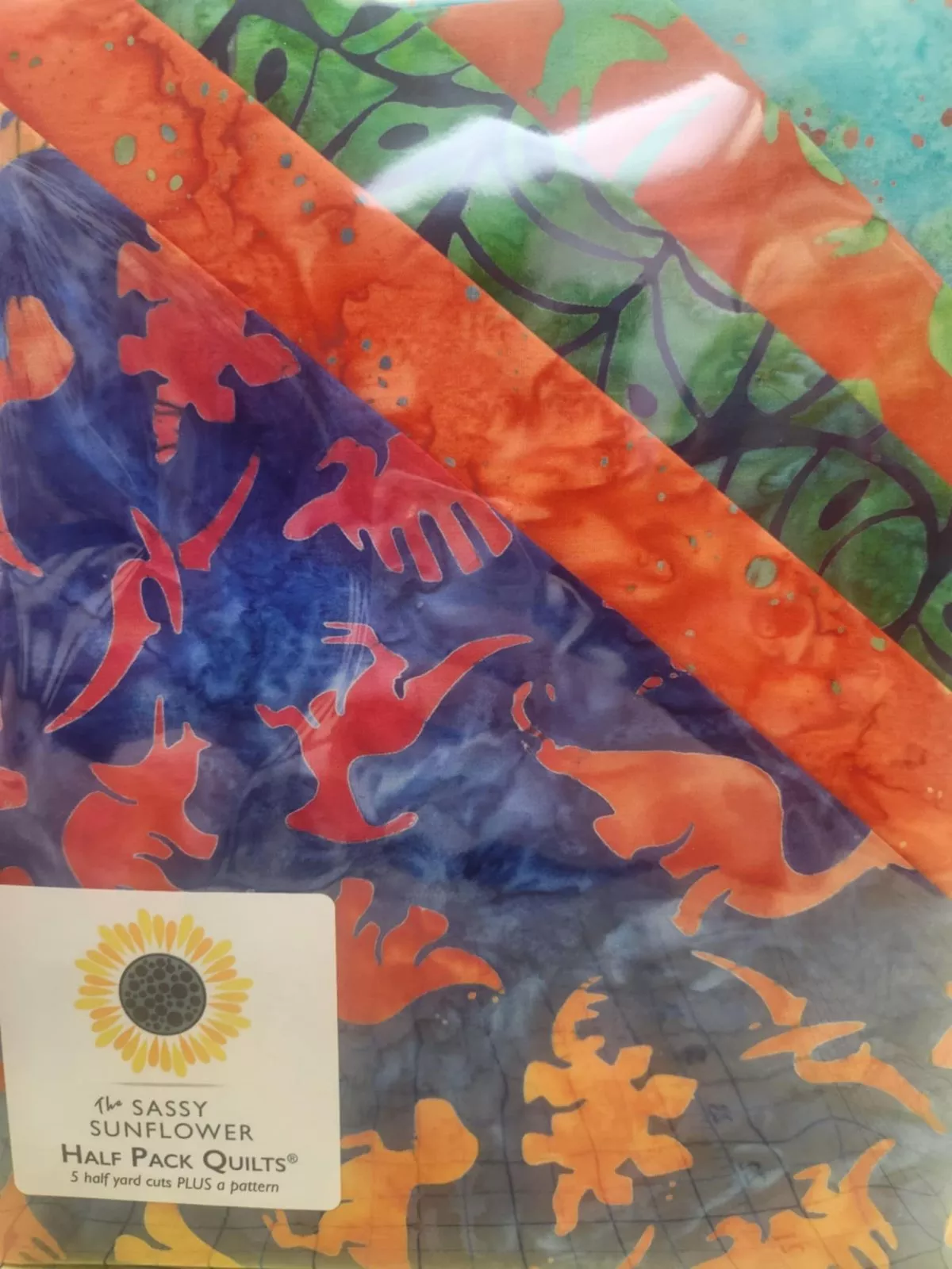Dinosaur Batik Half Pack